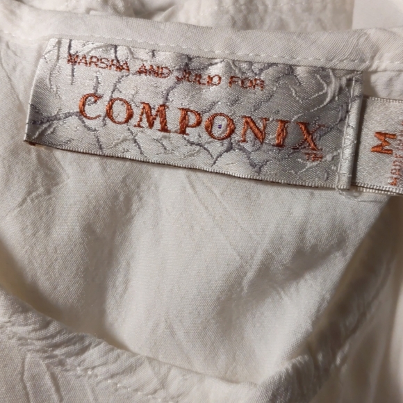 Componix Marsha & Julio White Blouse - Picture 3 of 3